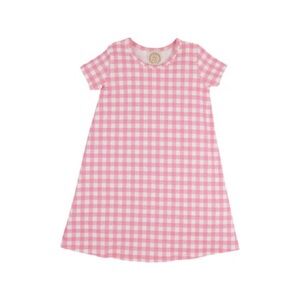 TBBC Polly Play Dress, Hamptons Hot Pink Gingham, Size 5